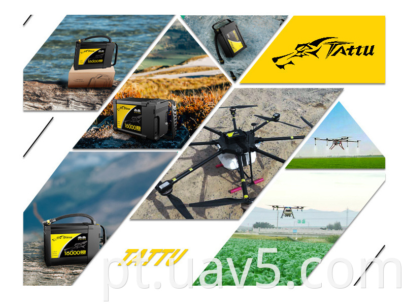 Tattu 22000mAh 12s 25c 44.4V Bateria de lipo para drones agrícolas